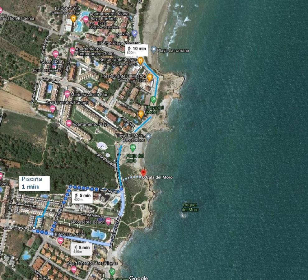 Residencial Dulcinea- Adosado Alcossebre Villa Eksteriør billede